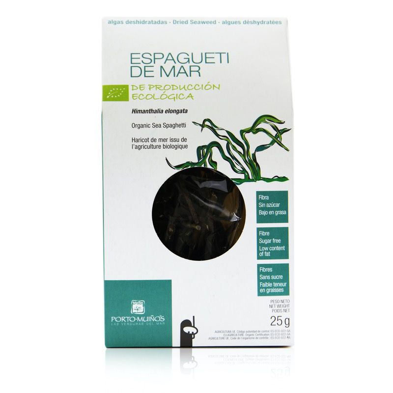 ESPAGUETI DE MAR DESHIDRATADO ECO ESTUCHE 25g.